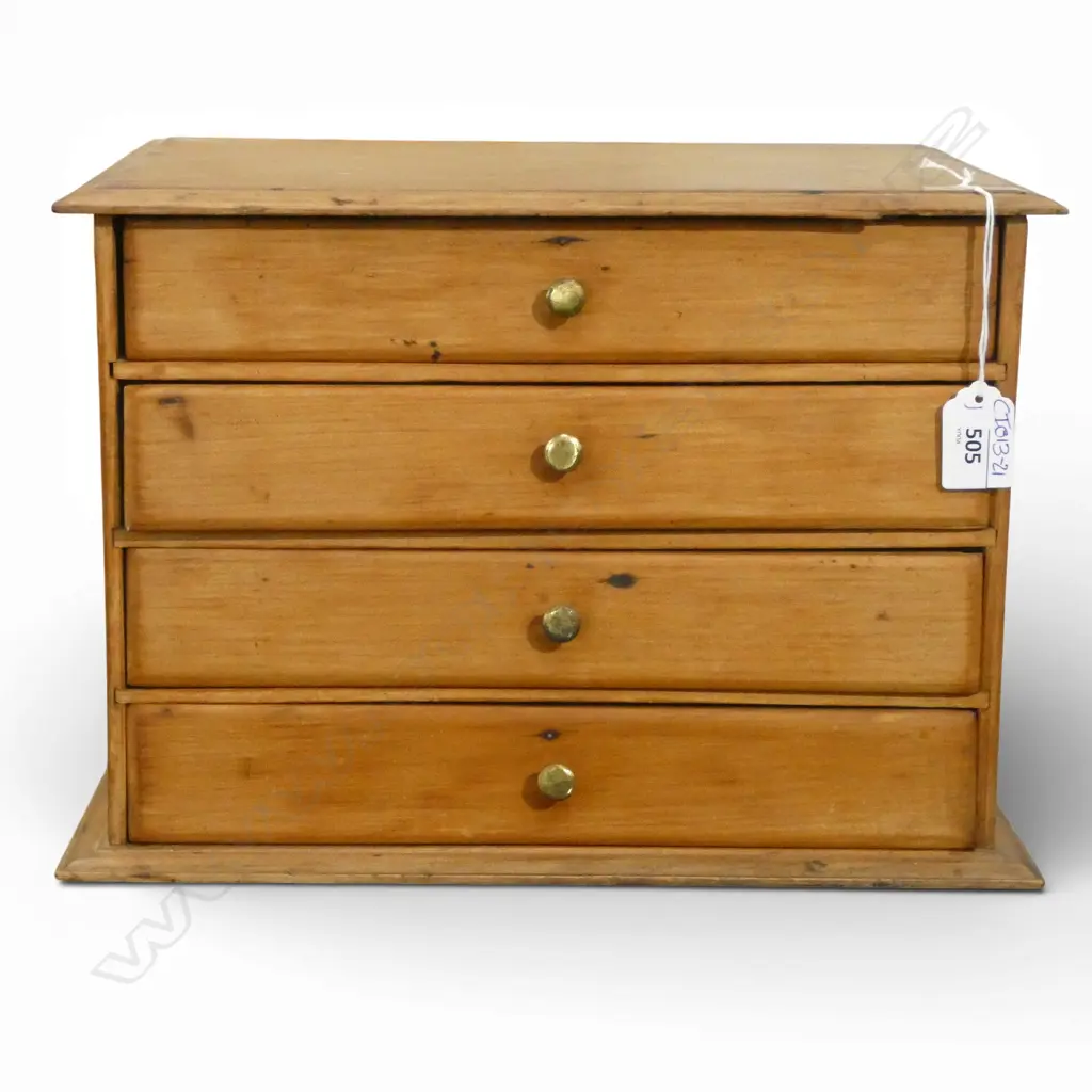 4 DRAWER COLLECTORS CABINET 340x365x240mm Image 1++