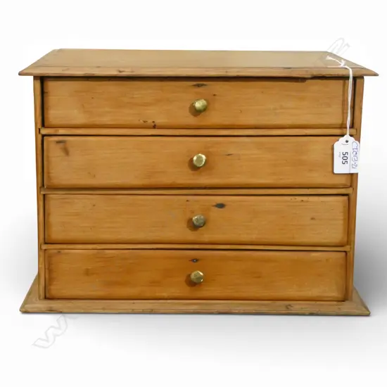 4 DRAWER COLLECTORS CABINET 340x365x240mm