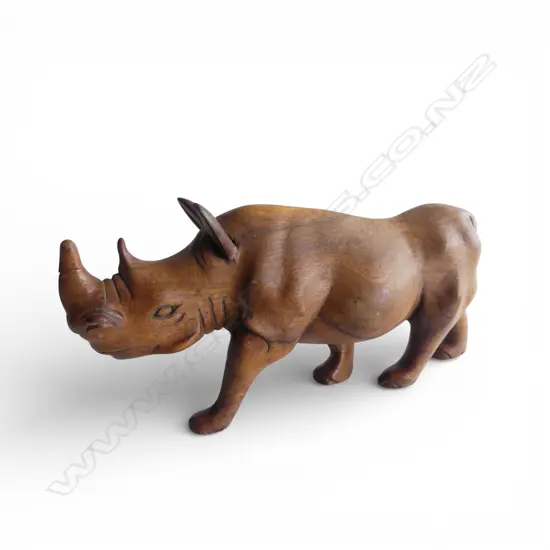 WOODEN RHINO L.350mm