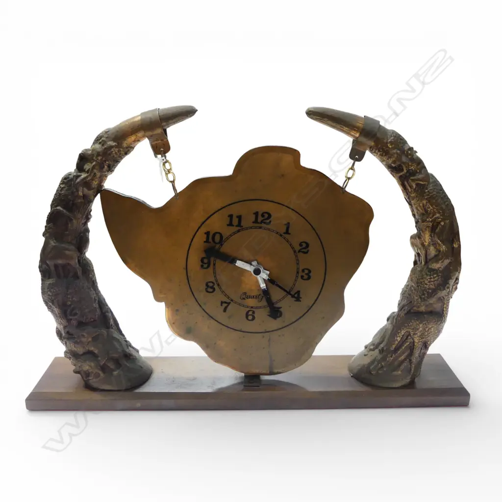   RETRO STH AFRICAN SUSPENDED CLOCK Image 1++