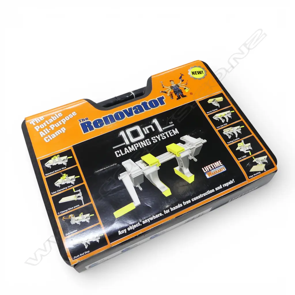 THE RENOVATOR 10 IN 1 CLAMPING SYSTEM, CASED Image 1++