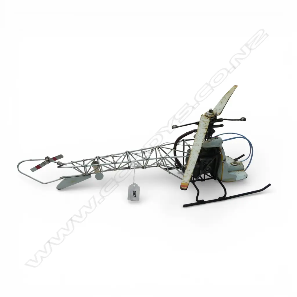 METAL TOY HELICOPTER L.500mm Image 1++