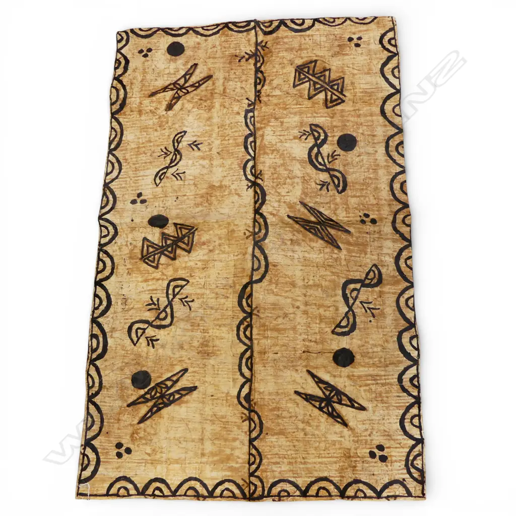TONGAN TAPA CLOTH 970x1520mm Image 1++