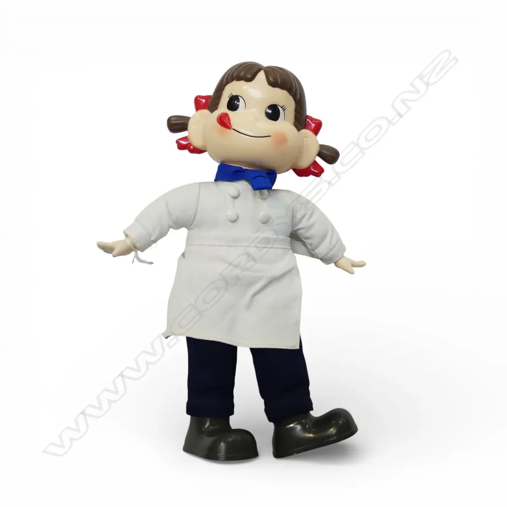 VINTAGE 1960s PEKO-CHAN DOLL, a Japanese cult figure, H.300mm Image 1++