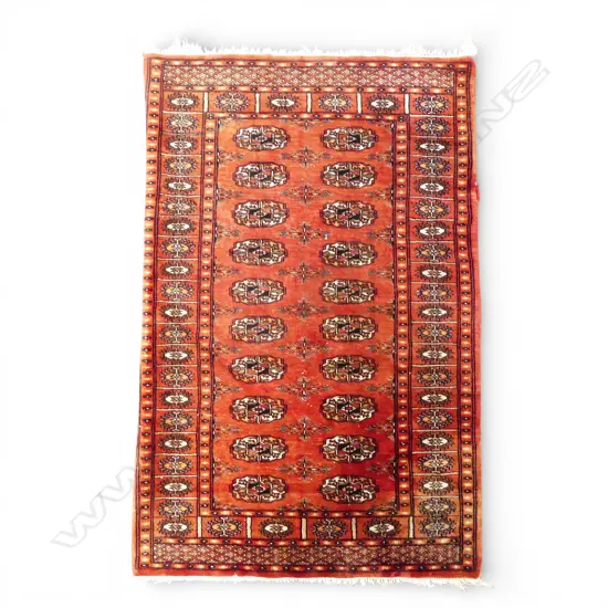 HAND KNOTTED WOOL PILE RUG 1180x770mm