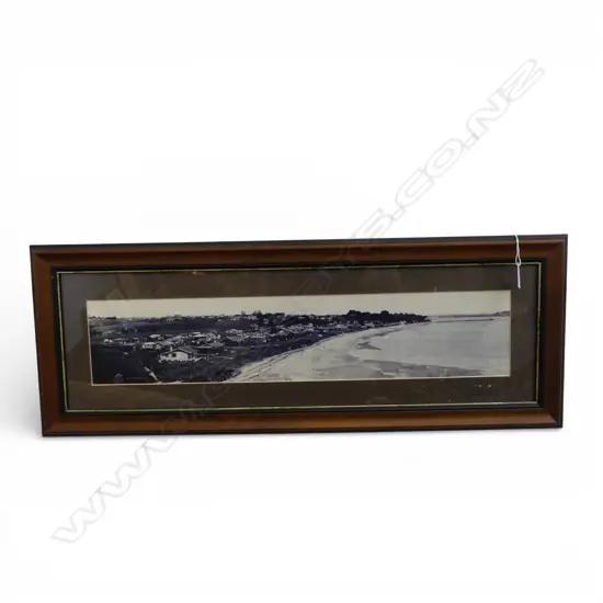 VINTAGE FRAMED PHOTOGRAPH OF KOHIMARAMA 125x615mm