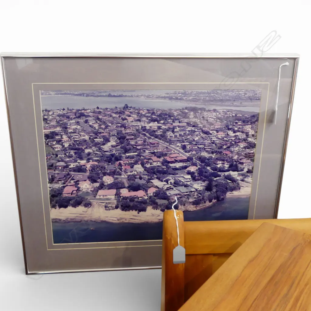 VIEW OF HAURAKI TAKAPUNA, CLIFTON RD TO FOREGROUND C.1980 390x495mm Image 1++