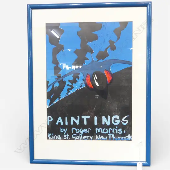 ROGER EDWARD MORRIS 'PAINTINGS' POSTER PRINT 560x405mm