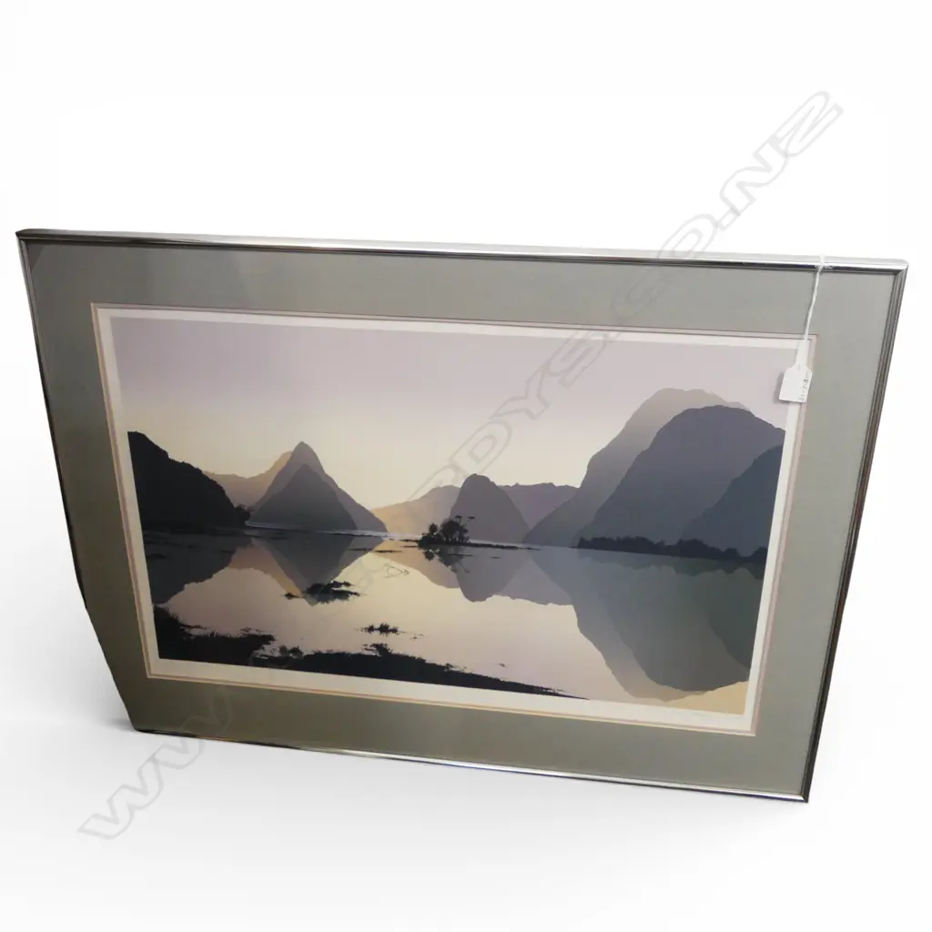 NZ PRINT LTD ED  MITRE PEAK 74/130 680X430MM Image 1++
