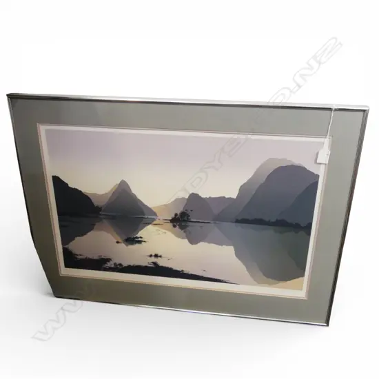 NZ PRINT LTD ED  MITRE PEAK 74/130 680X430MM