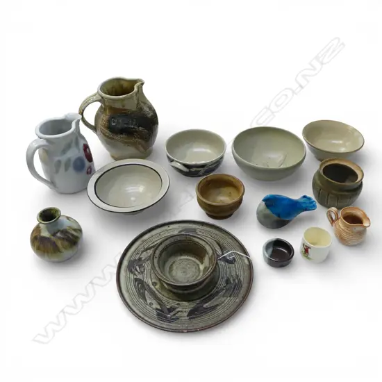 ASST. STUDIO POTTERY faults