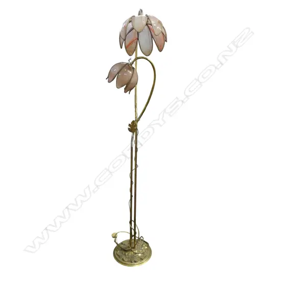DOUBLE FLOWER FLOOR LAMP H.1550mm