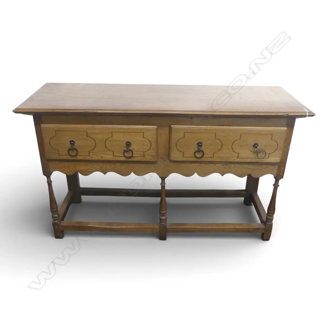 OAK DRESSER BASE/SIDEBOARD 1420x480x840mm Image 1++