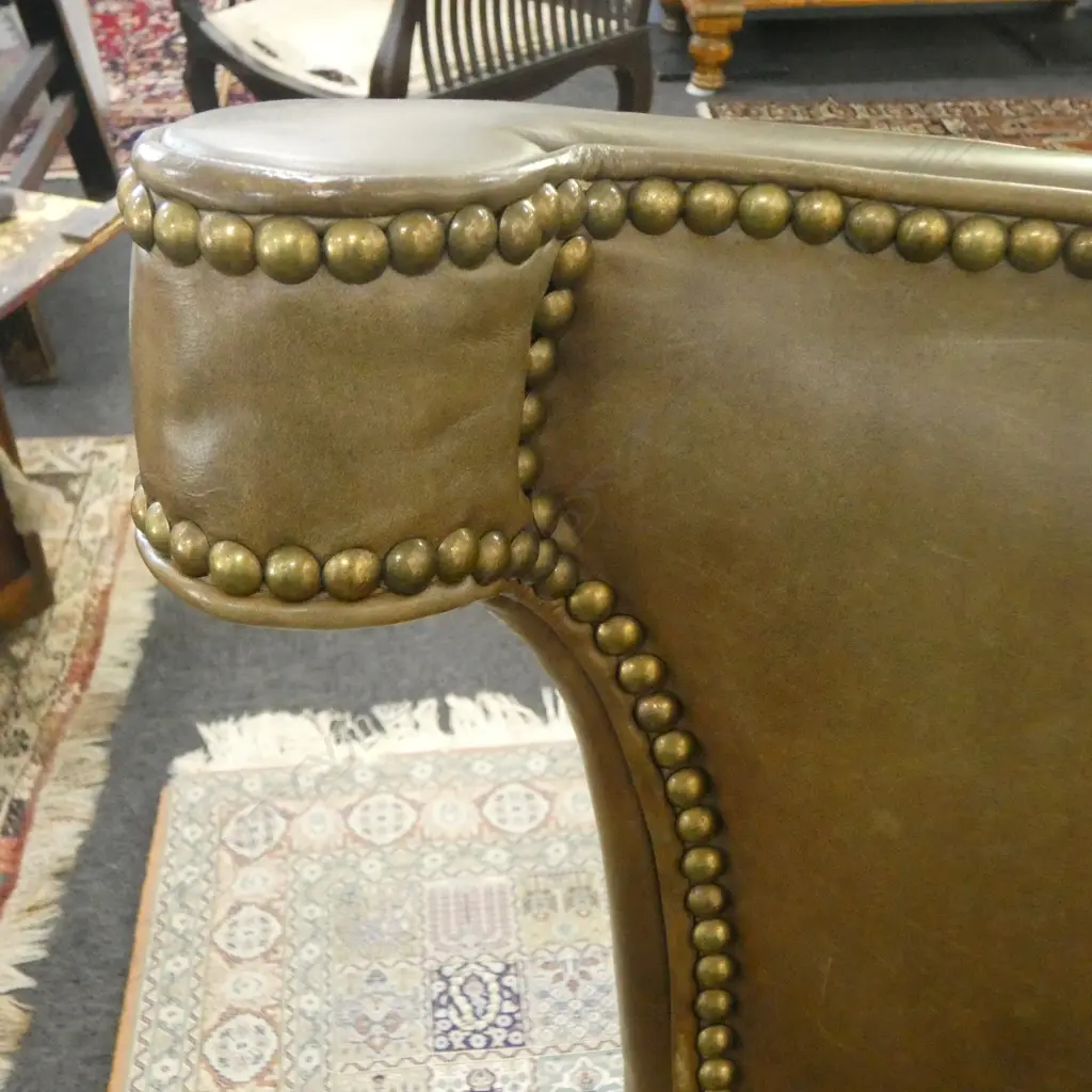 PR LEATHER CHAIRS w. buttoned leather upholstery H.960mm Image 1++