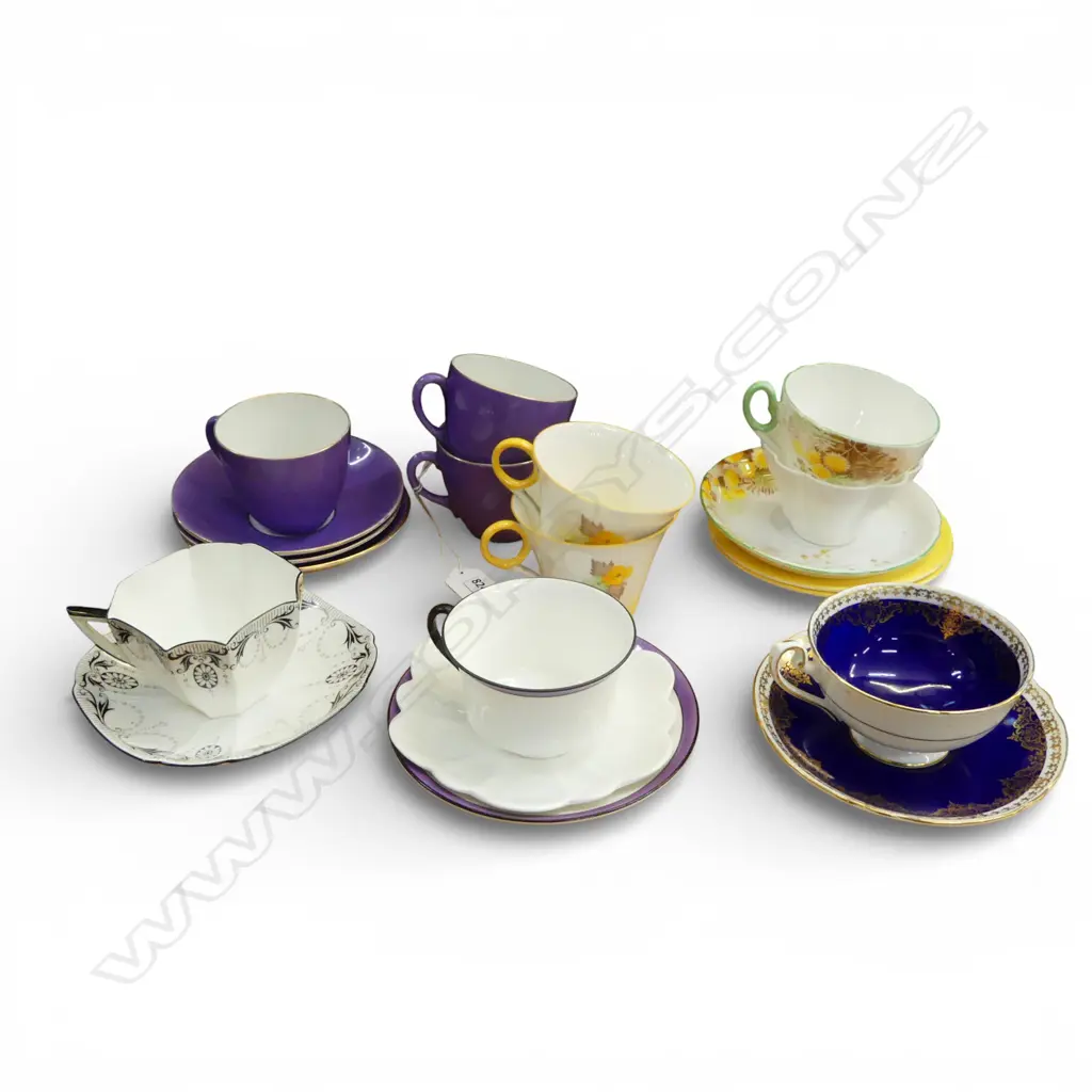 10 SHELLEY CHINA C/S MIXED PATS Image 1++