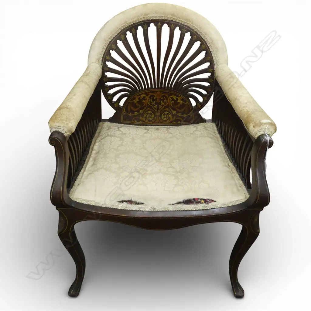 EDWARDIAN ARMCHAIR, FAULTS Image 1++