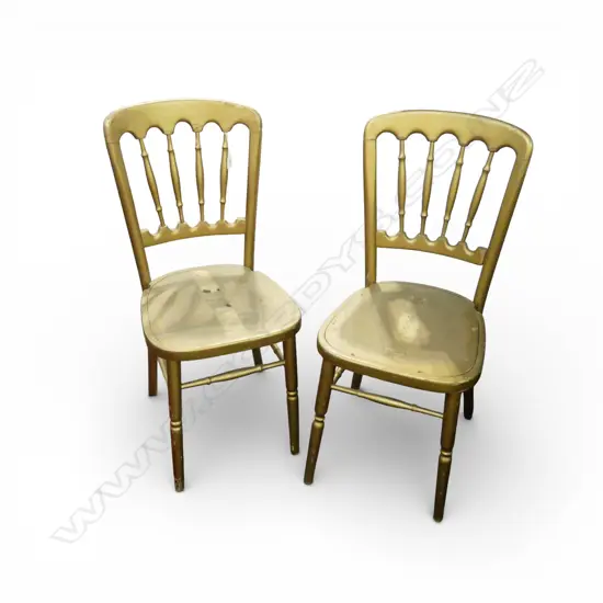 PR GILT CHAIRS no upholstery/cushion H.880mm