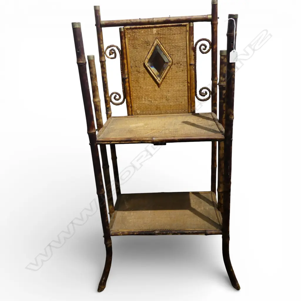 ANTIQUE BAMBOO STAND 570x380x1065mm WOBBLY Image 1++