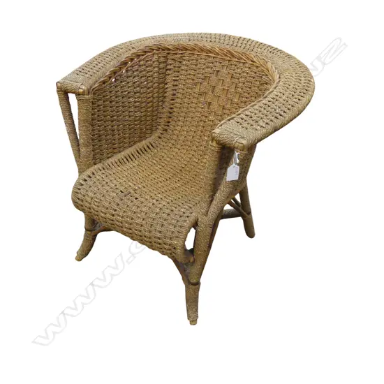 WOVEN CANE CHILDS CHAIR