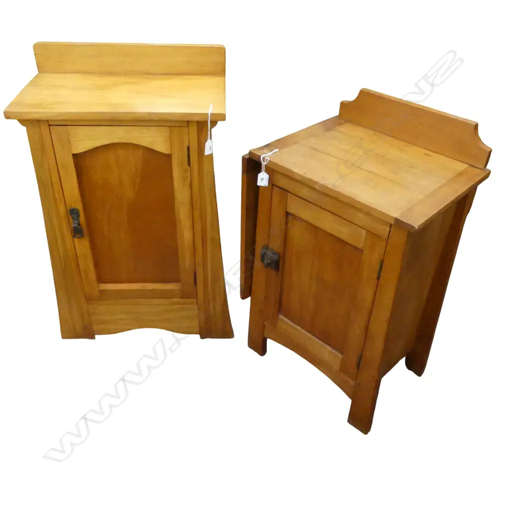 TWO VINTAGE CUPBOARDS 510x300x840mm  -  A/F Image 1++