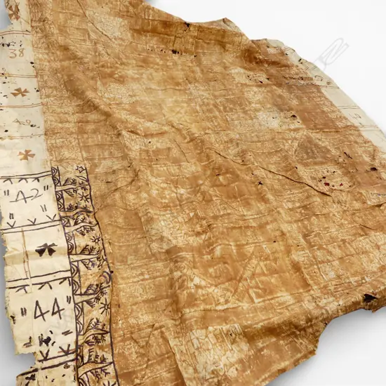 LARGE TONGAN TAPA CLOTH faults