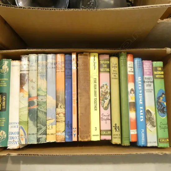 VINTAGE CHILDRENS NOVELS; BLYTON, BIGGLES