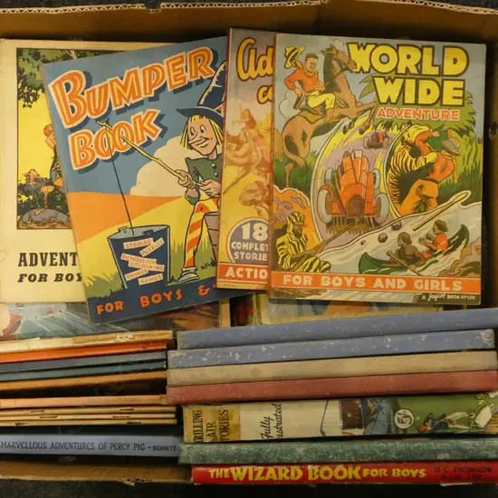 VINTAGE CHILDRENS ADVENTURES BOOKS
