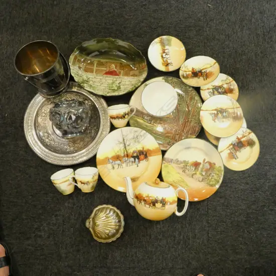 ASST. ROYAL DOULTON; COACHING DAYS ETC, EP