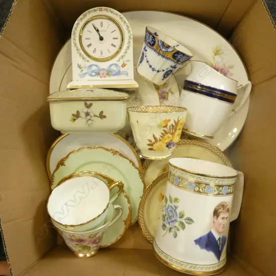 ASST. FANCY CHINA Incl ROYAL DOULTON PRINCE WILLIAM TANKARD etc