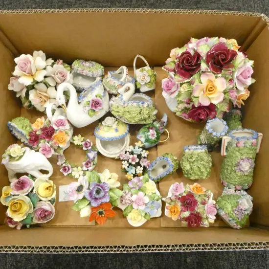 ASST. POSY CHINA Incl. ROYAL ALBERT