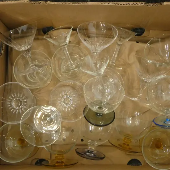 ASST. GLASSWARE