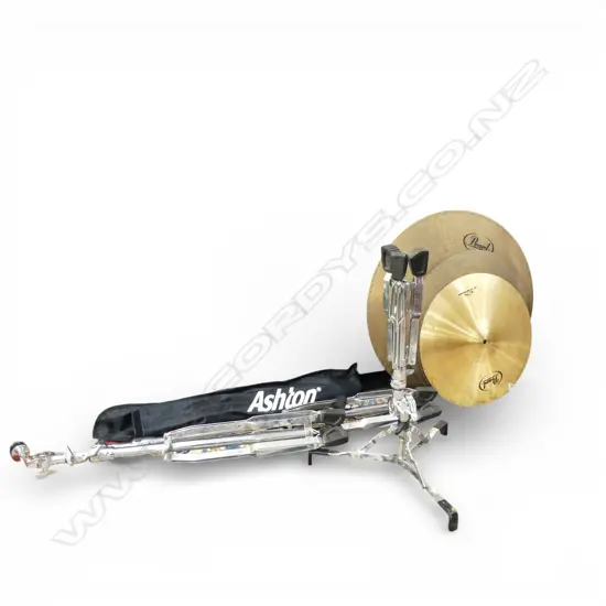 ASST PEARL DRUM CYMBALS + STANDS ETC