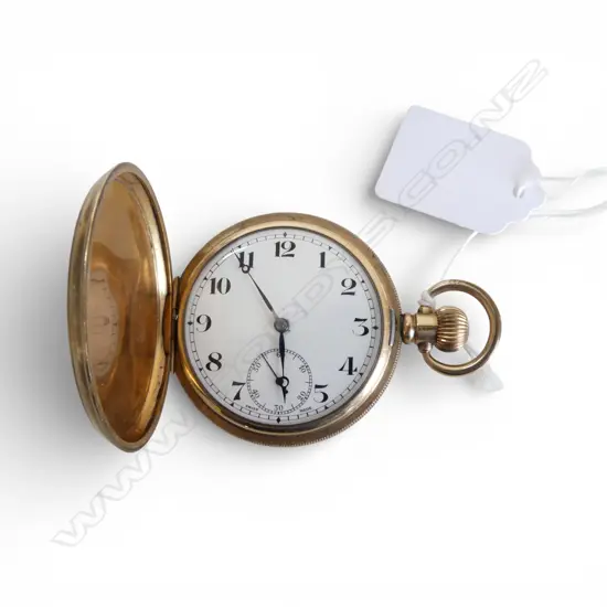 BRASS CASE FOB WATCH