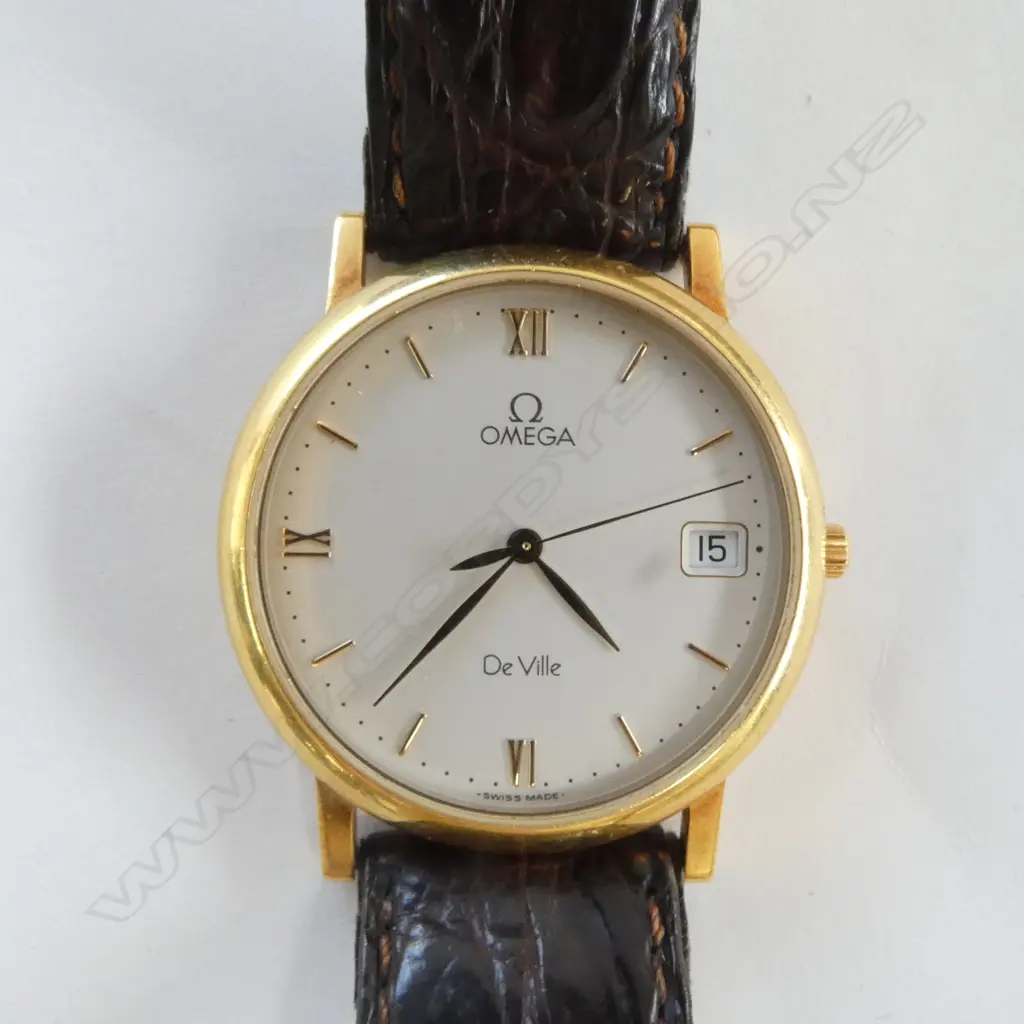 OMEGA DE VILLE 18CT GOLD CASE MENS WATCH TW 33G [INCL. MOVEMENT] Image 1++