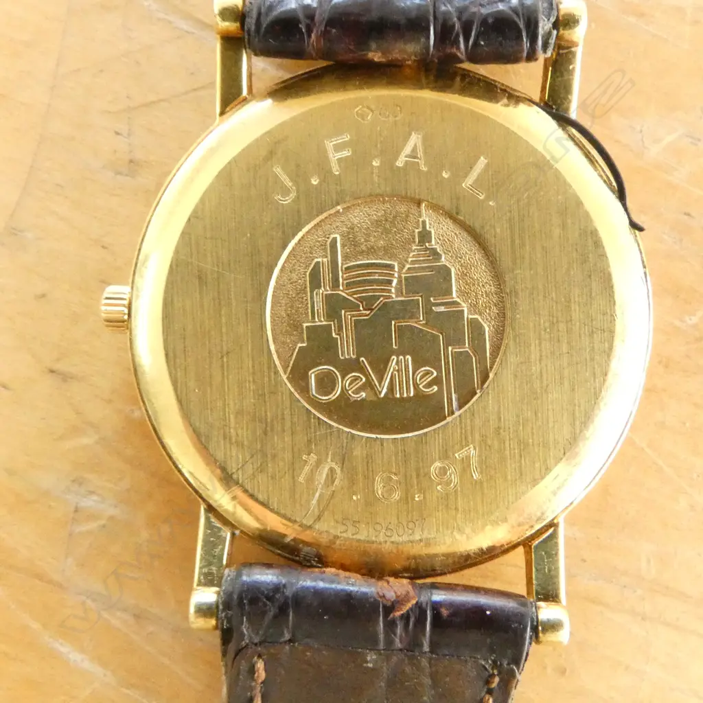 OMEGA DE VILLE 18CT GOLD CASE MENS WATCH TW 33G [INCL. MOVEMENT] Image 1++