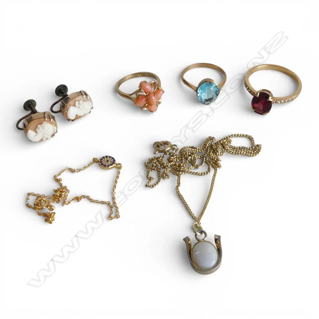 ASST GOLD PLATED JEWELLERY Image 1++