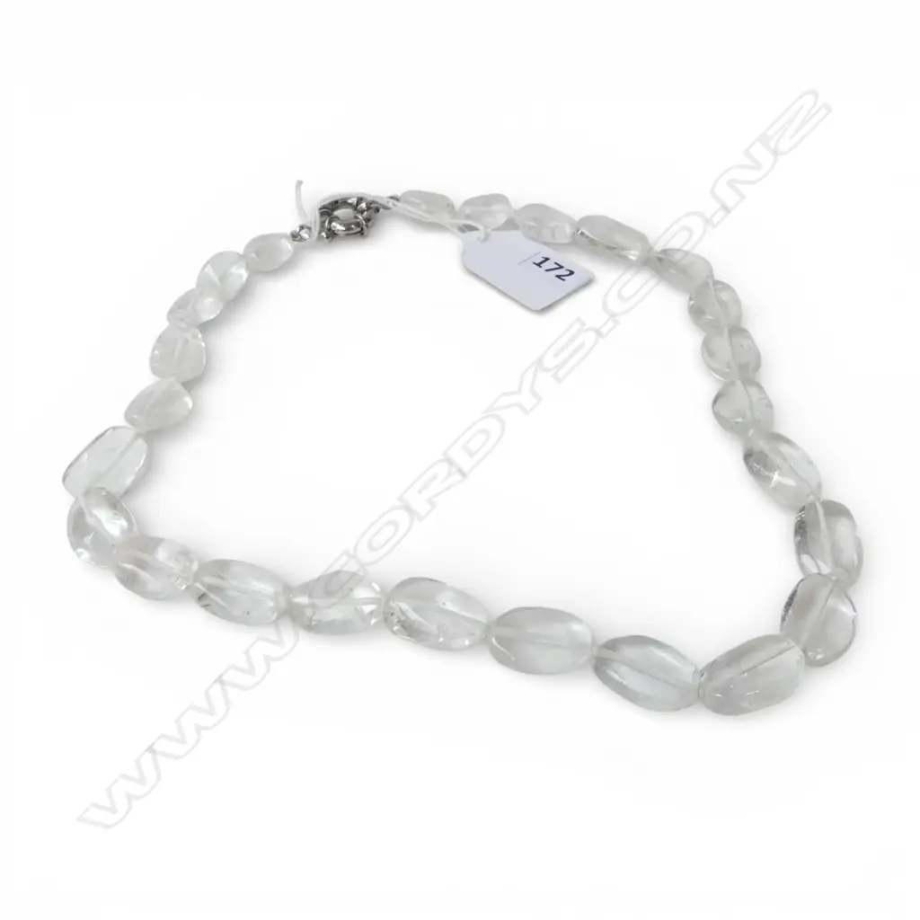 ROCK CRYSTAL NECKLACE Image 1++