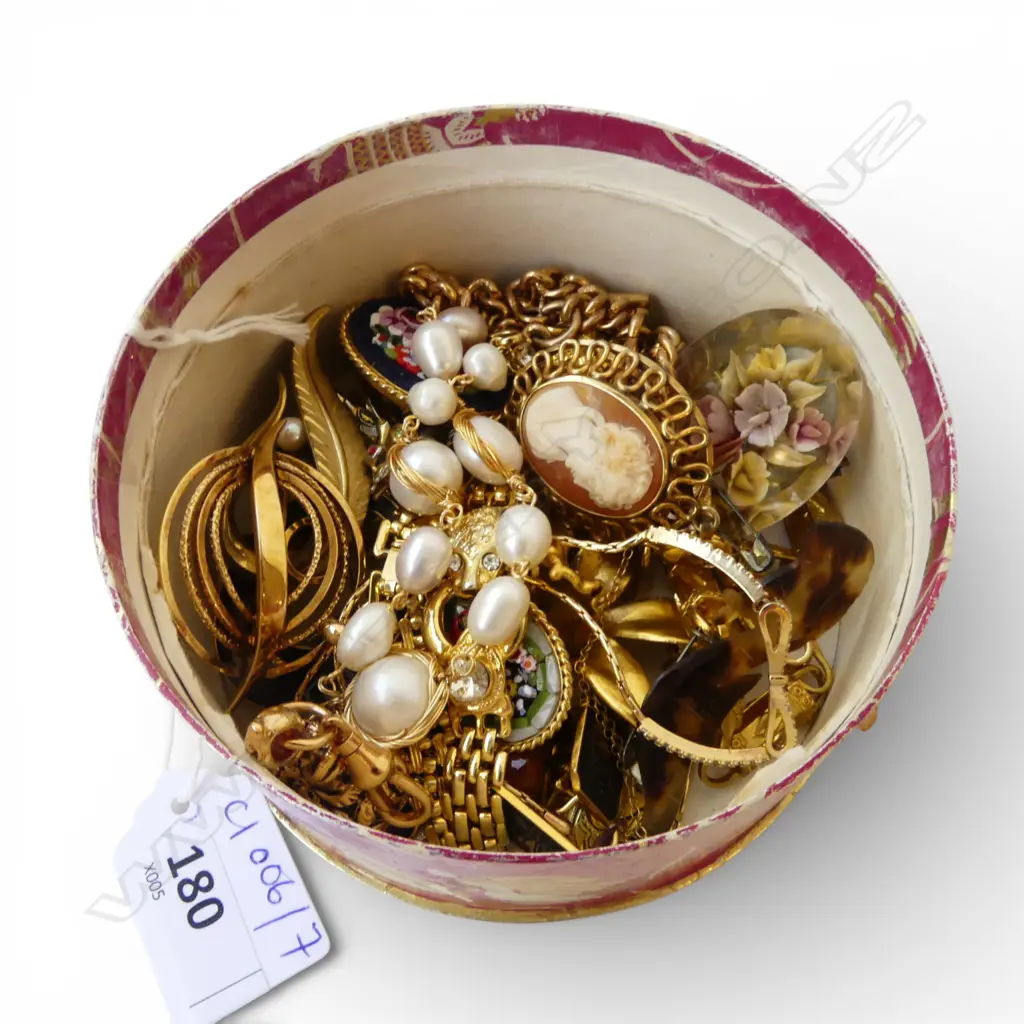 ASST. GOLD TONE COSTUME JEWELLERY Image 1++