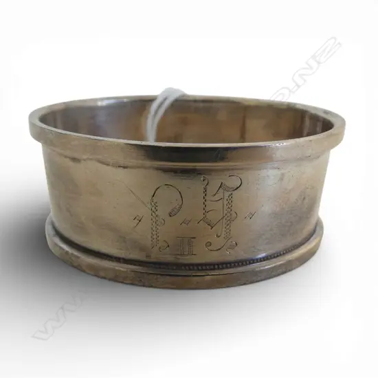 SWINDELL & SONS ChCh NZ SILVER NAPKIN RING 16.8gms