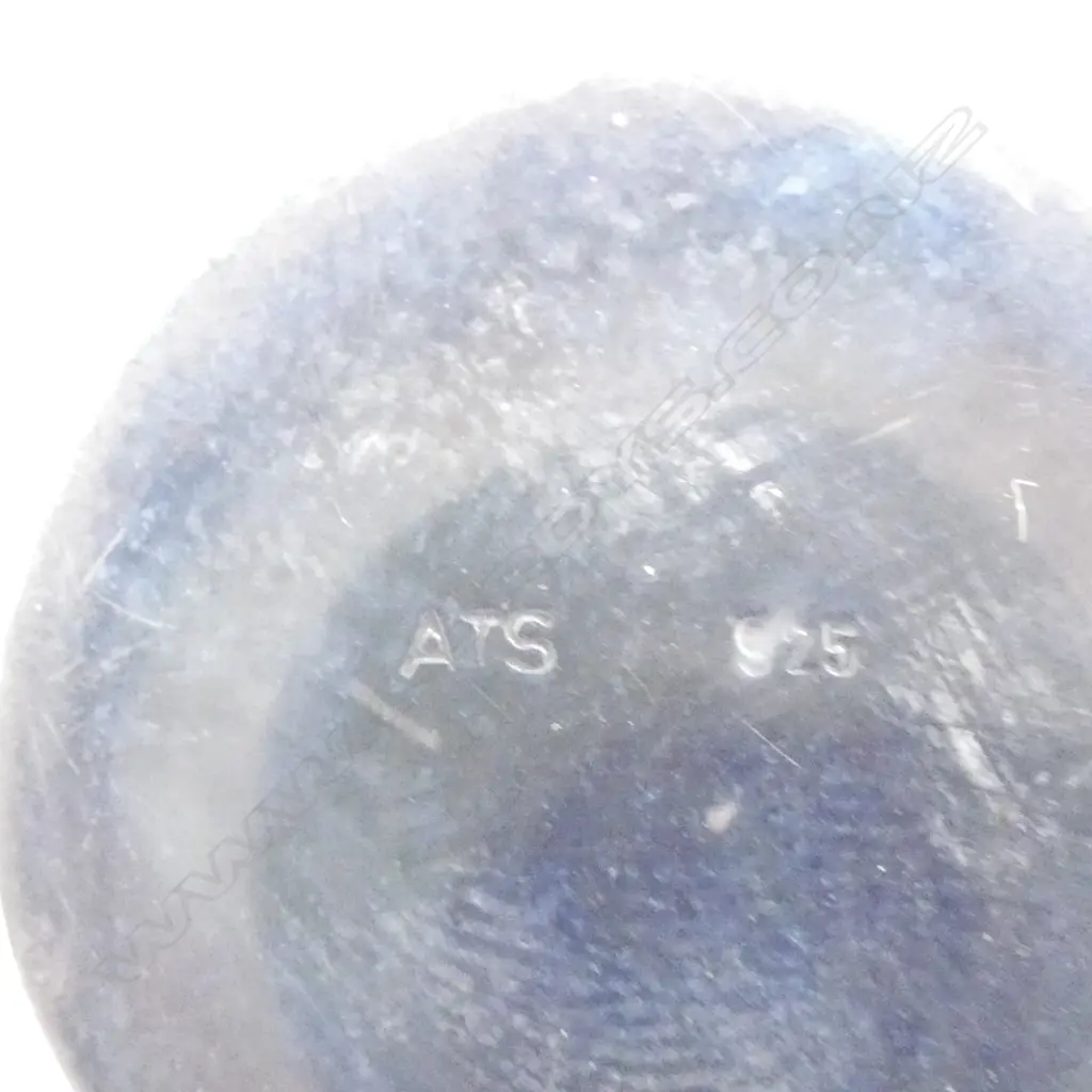 NZ 'ATS' SILVER & POUNAMU LIDDED SMALL BOX H.30mm Image 1++