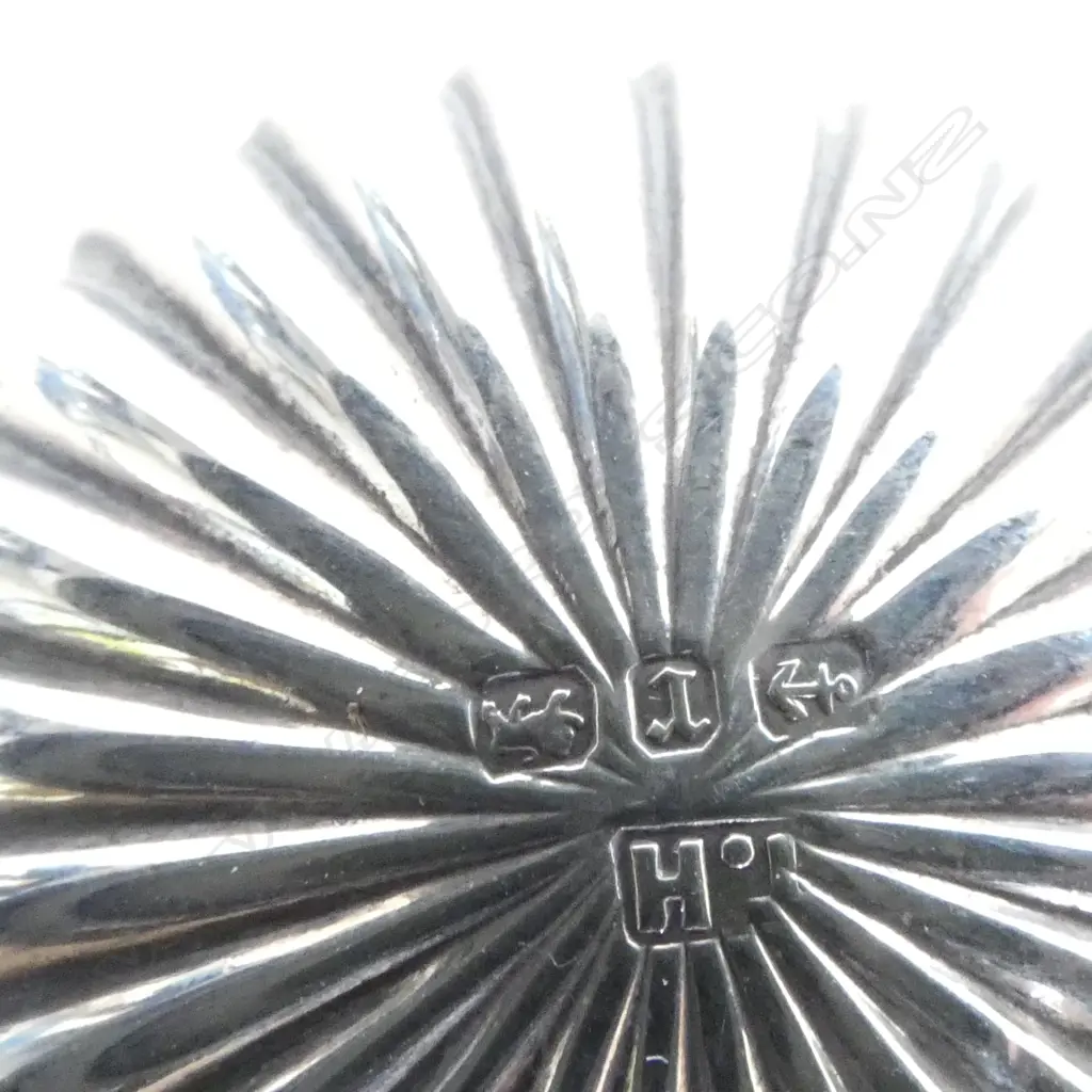 VICTORIAN SILVER VANITY POT interior converted to pin cushion Birmingham 1891 Image 1++