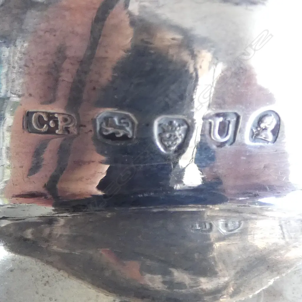 PR GEORGE III SILVER SUGAR BOWL & CREAM JUG London 1815 by Charles Price. 470gms Image 1++