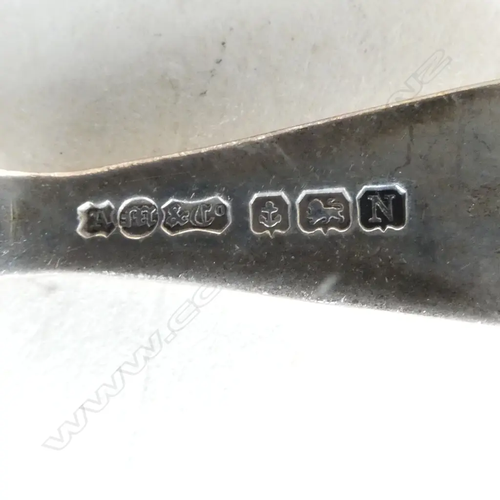 STG SILVER RAT TAIL TEA CADDY SPOON, BIRMINGHAM 1937, 20.63gms Image 1++