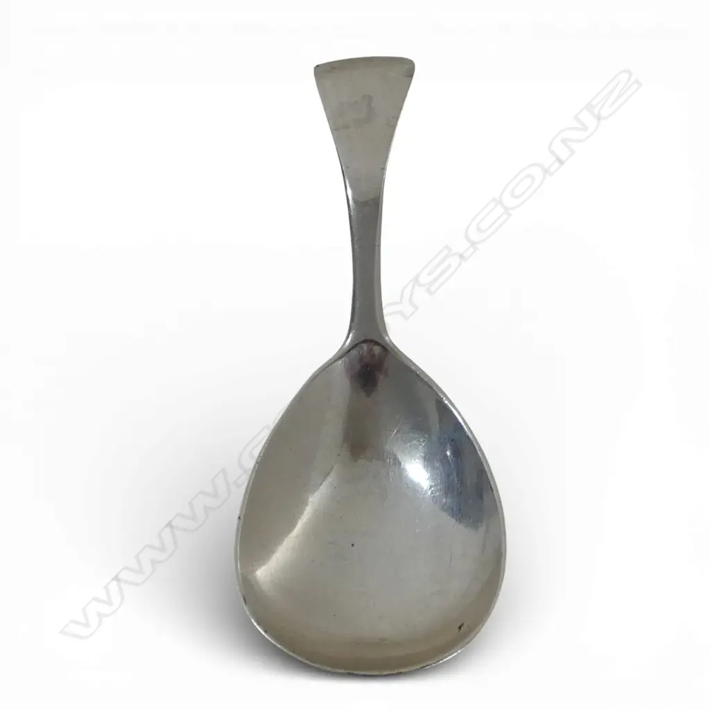 GEORGIAN STG SILVER TEA CADDY SPOON, LONDON 1813, 10.27gms Image 1++