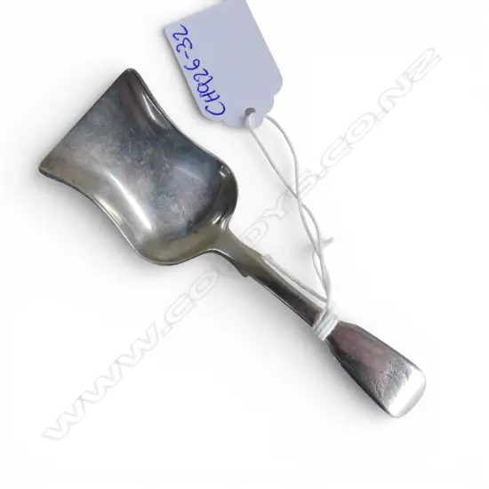 VICTORIAN STG SILVER TEA CADDY, CHARLES SHAW, LONDON 1848, 20.78gms