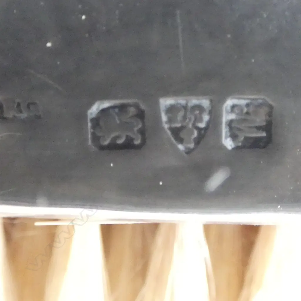 STG SILVER 3 PCE VANITY SET, CHESTER 1920 Image 1++