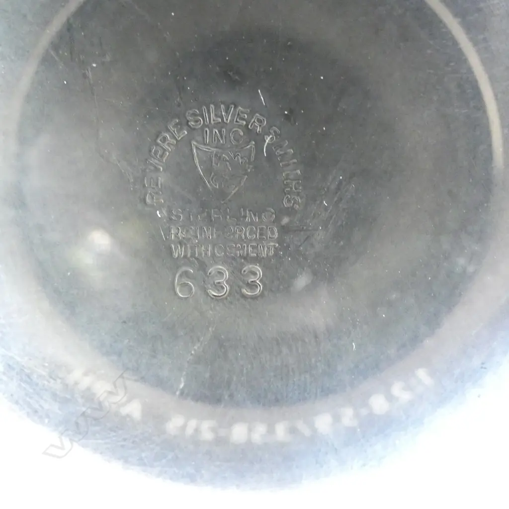 PR AMERICAN STG SILVER CANDLESTICKS weighted H.95mm Image 1++