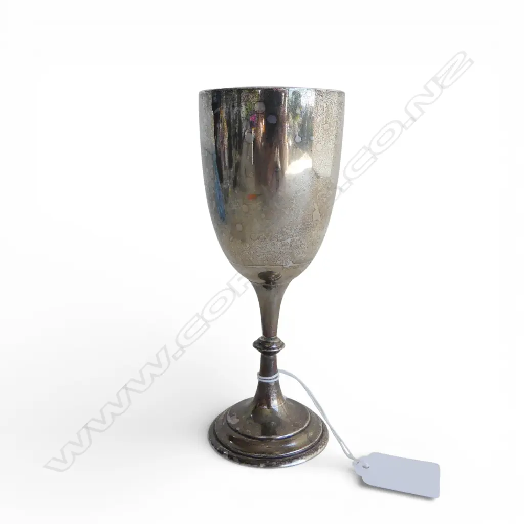 VICTORIAN SILVER GOBLET Birmingham 1876 by George Unite. 113gms Image 1++