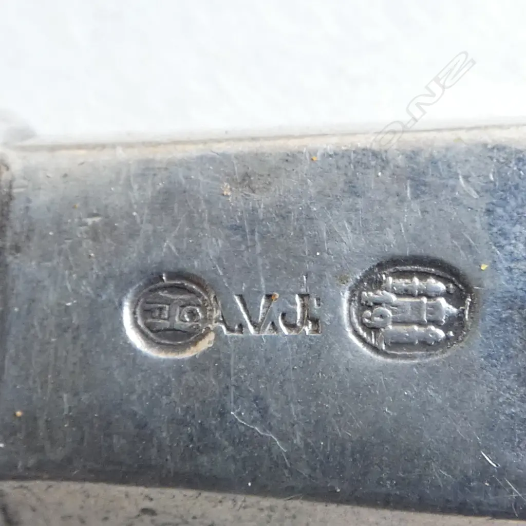 **RTV** SET 10 SILVER COPENHAGEN 0.826 SILVER KNIVES est. silver weight 300+gms Image 1++