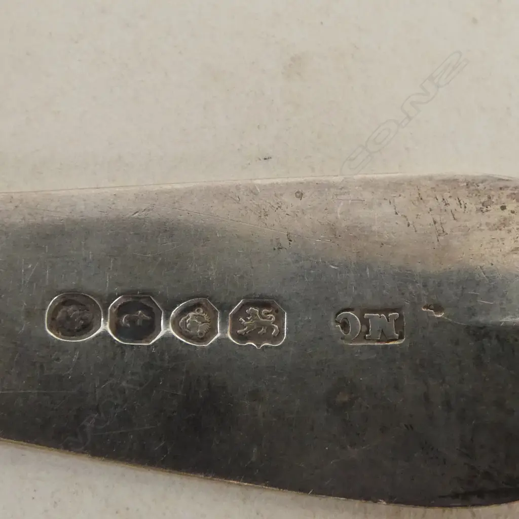 London 1834 SILVER TABLESPOON by 	Mary Chawner 63gms  Image 1++